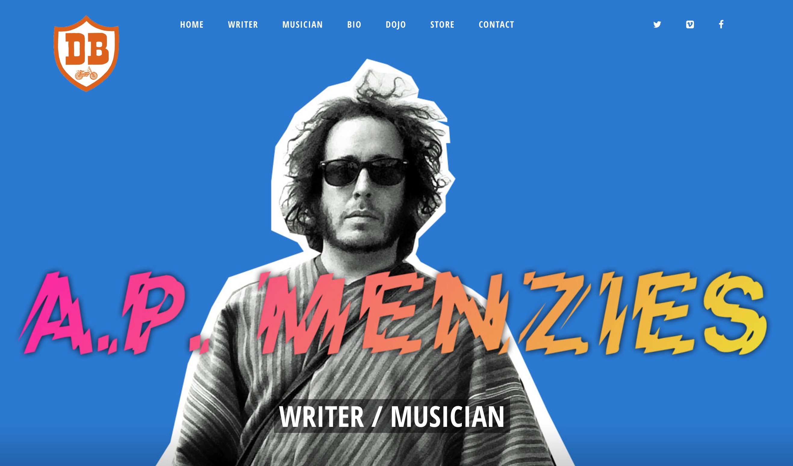 A.p. Menzies: Writer / Musician